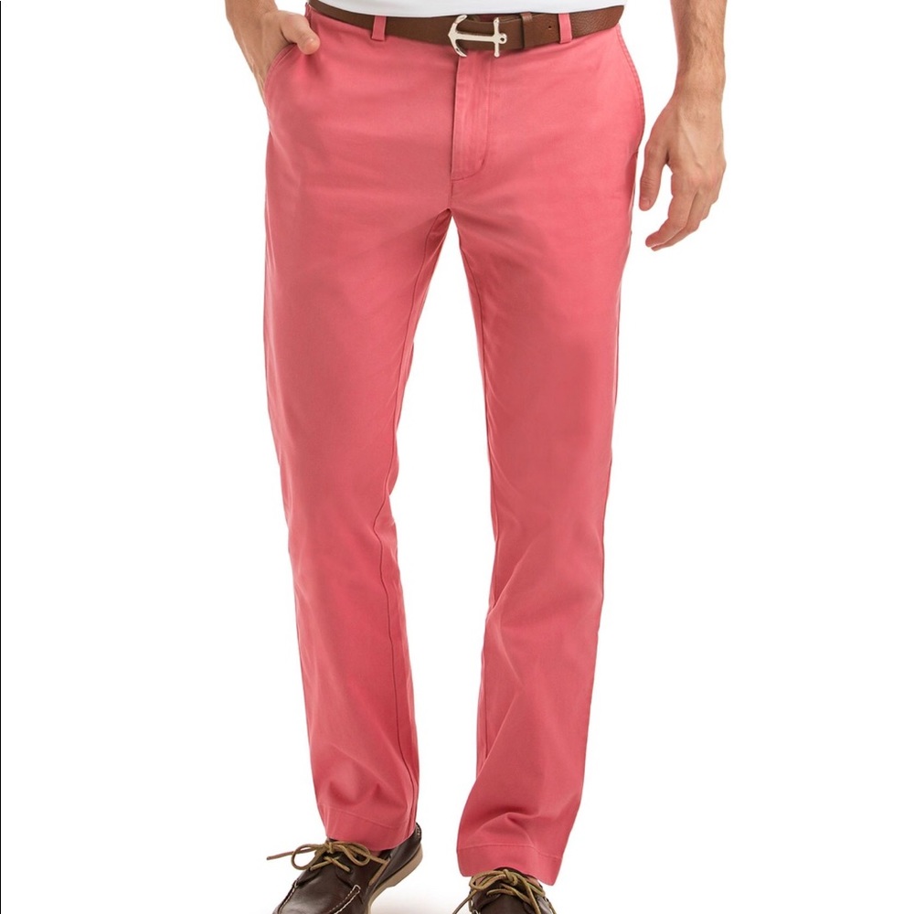 Vineyard Vines Coral Chinos for Men